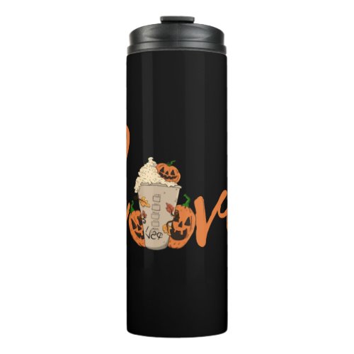 Love Halloween  Thermal Tumbler