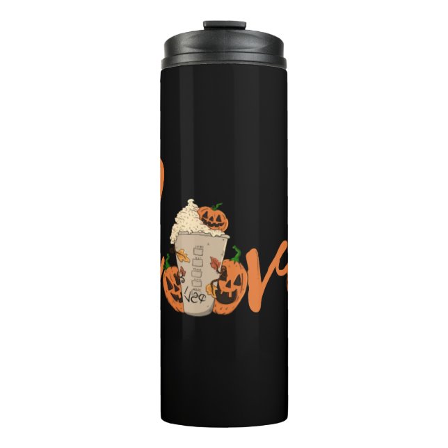 Love Halloween  Thermal Tumbler (Front)