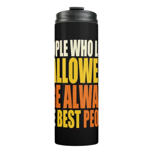 Love Halloween Thermal Tumbler