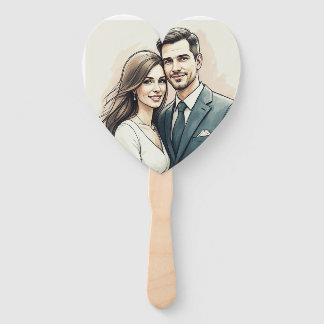 love hand fan