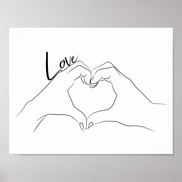 Hand With Heart One Line Artlove Concept Continuous Contour  Drawinghanddrawn Valentines Day Decorationromance Engagement And Marriage  Symbol Editable Stroke Stock Illustration - Download Image Now - iStock