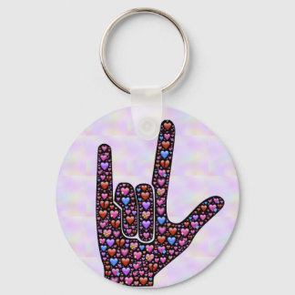 Love Hand Sign keychain