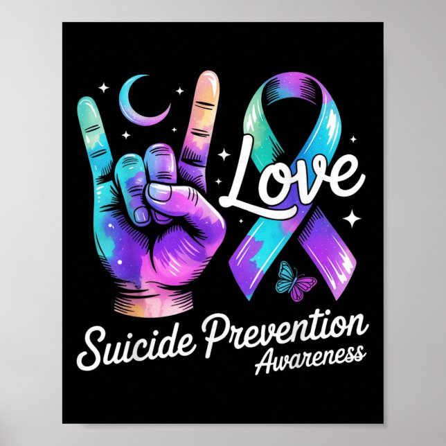 Love Hand Sign Suicide Prevention Awareness Septem (Front)