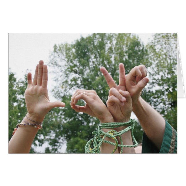 Love Hands Cards (Front Horizontal)