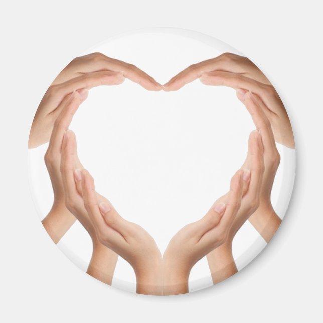 Love Hands Magnet (Front)