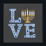 Love Hanukkah Jewish Holiday Menorah<br><div class="desc">Jewish Hanukkah,  Menorah love,  Jewish holiday,  Hanukkah menorah,  Jewish traditions,  Festival of Lights,  Love in Hanukkah,  Menorah design,  Jewish holiday spirit,  Jewish love art</div>