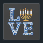 Love Hanukkah Jewish Holiday Menorah<br><div class="desc">Jewish Hanukkah,  Menorah love,  Jewish holiday,  Hanukkah menorah,  Jewish traditions,  Festival of Lights,  Love in Hanukkah,  Menorah design,  Jewish holiday spirit,  Jewish love art</div>