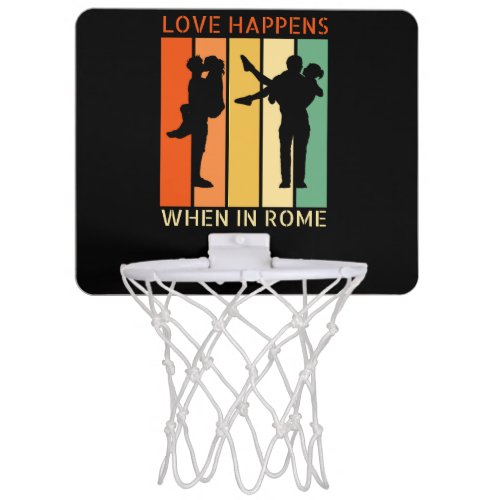 Love Happens Mini Basketball Hoop