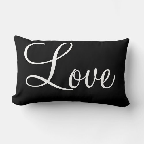 Love Happiness Sweet Dreams Decorative Bedroom A Lumbar Pillow