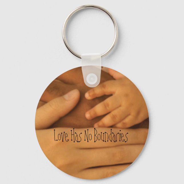 Love Has No Boundaries Keychain (Front)