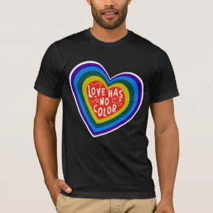 Love Has No Color Anti-Racism/Discrimination T-Shirt