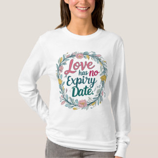 Love has no expiry date T-Shirt
