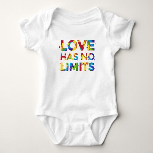 Love Has No Limits Baby Bodysuit