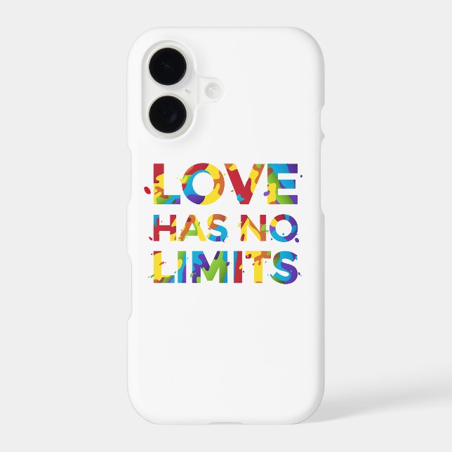 Love Has No Limits Iphone Case (Back)
