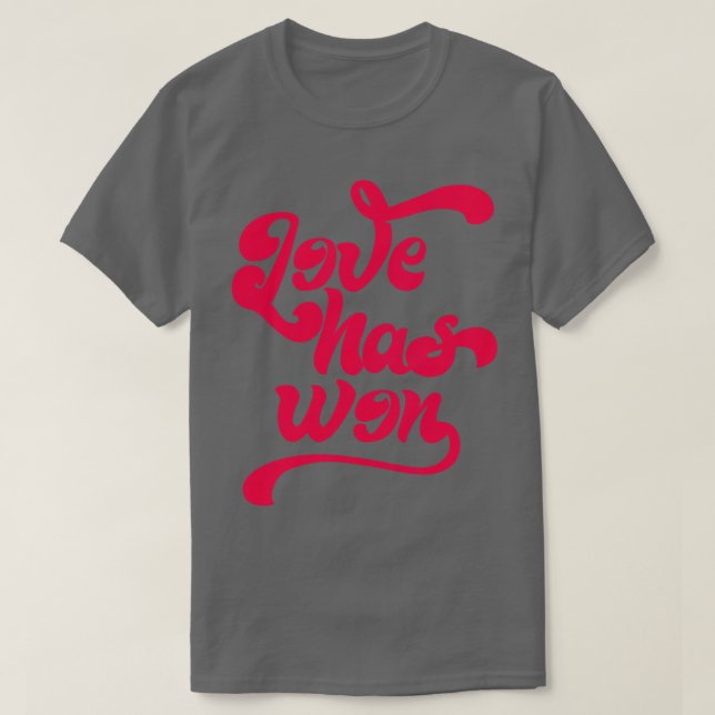 Love Has Won LHW 1 T-Shirt (Design Front)