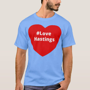 Love Hastings Hashtag Heart T-Shirt