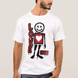 Love Hate Inspired Graphic T-Shirt
