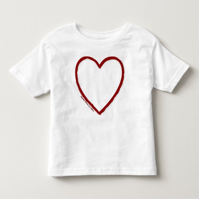 Love & Hate Kid Shirt Template (Front)