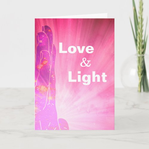  Love Healer Rays Healing Hand Lightworker Card