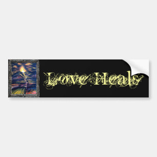Love Heals Bumper Sticker