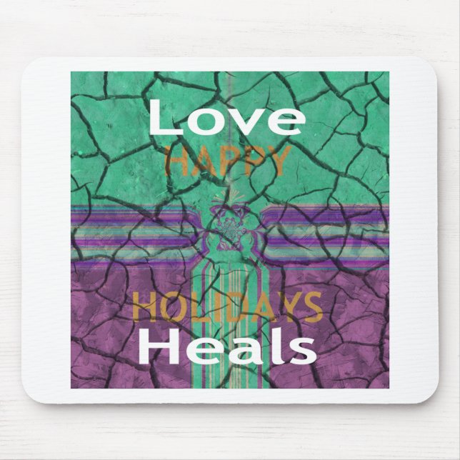 Love Heals Mouse Pad (Front)