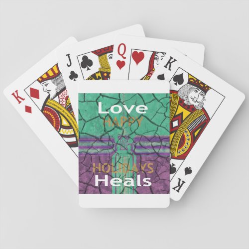 Love Heals Playing Cards