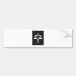 Love Heals Surely - Stamp Effect Bumper Sticker