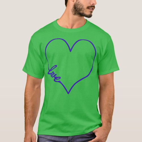 Love Heart 2 T_Shirt