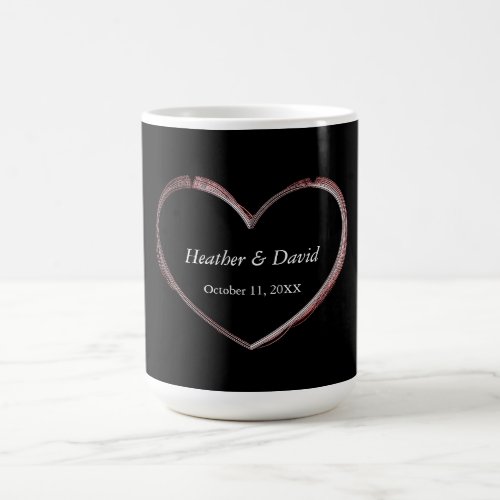 Love Heart Attractive Charming Wedding Coffee Mug