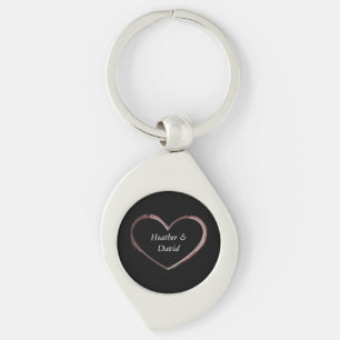 Love Heart Attractive Charming Wedding Keychain