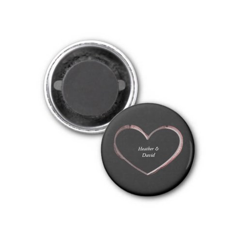Love Heart Attractive Charming Wedding Magnet