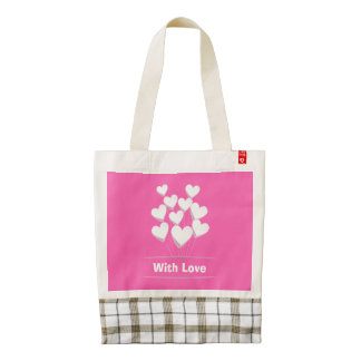 Love Heart Balloon Heart Tote