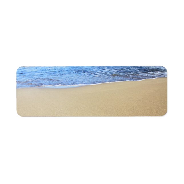 Love Heart Beach Label (Front)