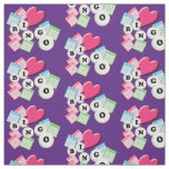 Love Heart Bingo Fabric