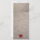 Love Heart Bookmark (Back)