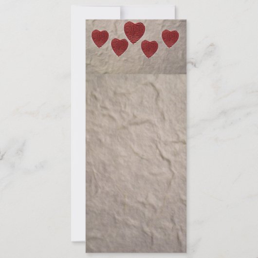 Love Heart Bookmark (Front)