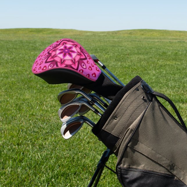 LOVE HEART BOYFRIEND GIRLFRIEND HUSBAND WIFE GIFT  GOLF HEAD COVER (In Situ)