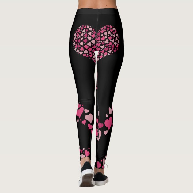 leggings with heart on bum