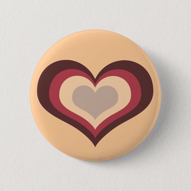 Love Heart Button (Front)