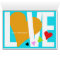 Love & Heart Card (Multicolor)