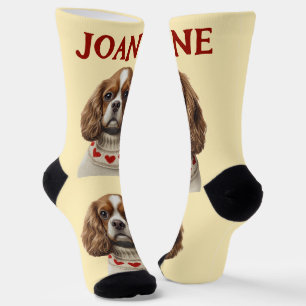 Love Heart cavalier  Socks
