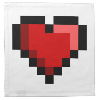 Love Heart Cloth Napkin