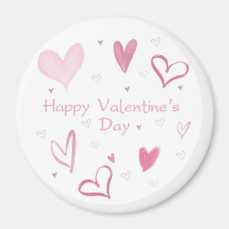 Love Heart Doodle Fridge Magnet