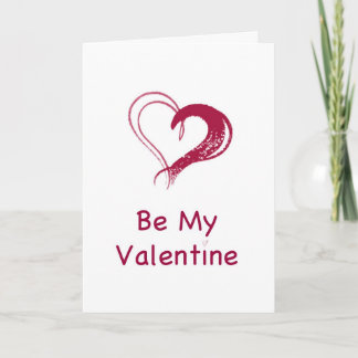 Love Heart Doodle Valentine's Day Card