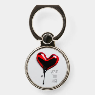 Love Heart Drip Graffiti Phone Grip Ring – Urban 