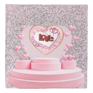 Love heart duvet cover