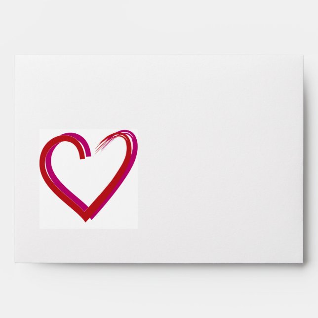 Love Heart Envelope (Front)