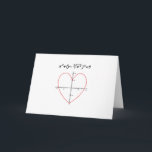 Love Heart Equation Math Funny Valentine's Day Holiday Card<br><div class="desc">Love Heart Equation Math Funny Valentine's Day Shirts</div>