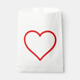Love - Heart Favor Bag