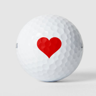 Love - Heart Golf Ball